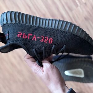 Black and Red Sneakers